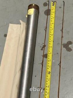 Bob Taylor 3pc Bamboo Fishing Rod Pole Super Rare