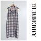 Burberry New! Super Rare Vintage Nova Check Midi Dress