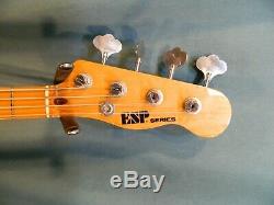 C. 1980 ESP Vintage Style P Bass, Super Rare! Made in Japan, Ships Worldwide