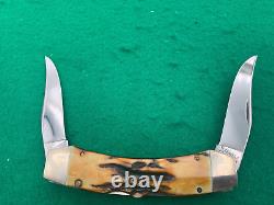 CASE XX SUPER RARE vintage STAG LOCKHORN KNIFE BOX, SHEATH, PAPER2