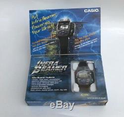 CASIO JG-100C Infra Beamer Remote Watch Super Rare Vintage Japanese Watch