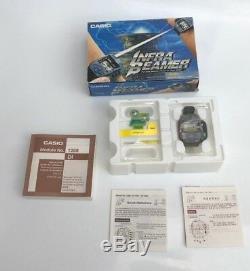 CASIO JG-100C Infra Beamer Remote Watch Super Rare Vintage Japanese Watch