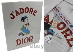 CHRISTIAN DIOR Rare Vintage J'Adore Dior Mermaid Tee Accessories Folder Set BNIP
