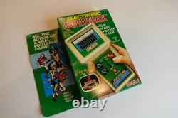 COLECO FOOTBALL Vintage Electronic Handheld Tabletop Video game A2 SUPER RARE
