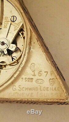 COLLECTIBLE ANTIQUE MASONIC POCKET TEMPOR WATCH Ca 1910 WORKING SUPER RARE