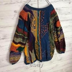 COOGI Vintage Cotton 3D Knit 1990s- Super Rare multicolor SS