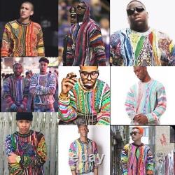 COOGI Vintage Cotton 3D Knit 1990s- Super Rare multicolor SS