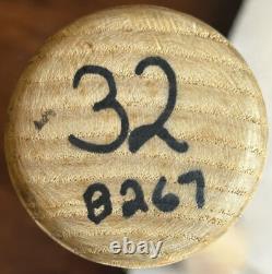 Calvin Schiraldi SUPER RARE VINTAGE PITCHERS BAT Louisville Slugger 267