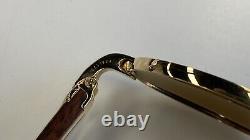 Cartier Giverny Vintage Bubinga Wood Super Rare Sunglasses New 100% Authentic