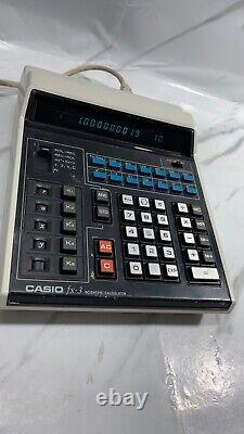 Casio Fx-3 Scientific Calculator Vintage Super Rare 1976