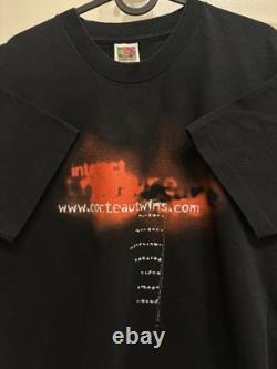Cocteau Twins Super Rare Vintage 1996 Website Promo Shirt Dream Pop Size L