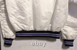 Colorado Rockies Starter Jacket Vintage Large MLB Super Rare White Spellout