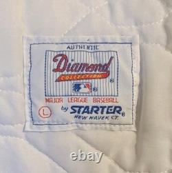 Colorado Rockies Starter Jacket Vintage Large MLB Super Rare White Spellout