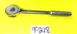 Craftsman Tools Vintage 3/8 Drive Ratchet Super Rare Round Head And Handle