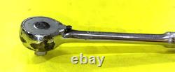 Craftsman Tools Vintage 3/8 Drive Ratchet Super Rare Round Head And Handle