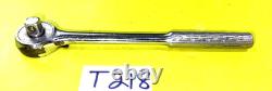 Craftsman Tools Vintage 3/8 Drive Ratchet Super Rare Round Head And Handle