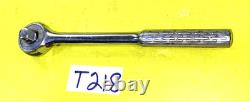 Craftsman Tools Vintage 3/8 Drive Ratchet Super Rare Round Head And Handle