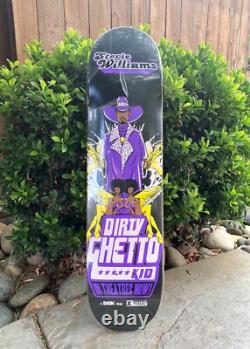 DGK Super Rare Vintage Stevie Williams Purple Pimp Movie Deck Mint Cond