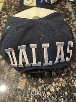 Dallas Cowboys Hat Lot Drew Pearson, Shark tooth, Super Bowl XXX RARE Vintage