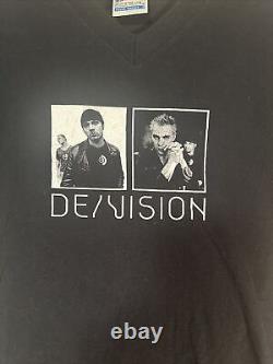 De/Vision Vintage Two On Tour Shirt Super Rare Synthpop Depeche Mode The Cure