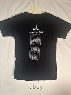 De/Vision Vintage Two On Tour Shirt Super Rare Synthpop Depeche Mode The Cure