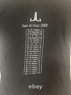 De/Vision Vintage Two On Tour Shirt Super Rare Synthpop Depeche Mode The Cure