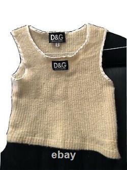 Dolce&Gabbana Vintage Knit Top. Rare. Made In Italy
