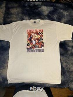 Dragon Ball Z Super Saiyan T-Shirt vintage Size XXL Rare 1989