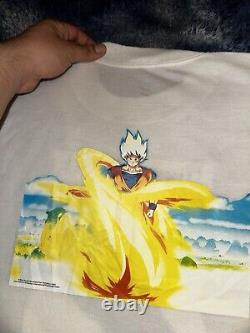 Dragon Ball Z Super Saiyan T-Shirt vintage Size XXL Rare 1989