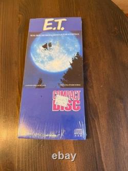 E. T. Longbox CD SUPER RARE VINTAGE 1982 Soundtrack Spielberg Sealed