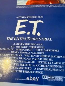 E. T. Longbox CD SUPER RARE VINTAGE 1982 Soundtrack Spielberg Sealed