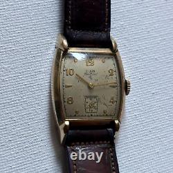 Elgin De Luxe Watch Super rare vintage 1940s 10k Gold filled