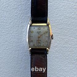 Elgin De Luxe Watch Super rare vintage 1940s 10k Gold filled