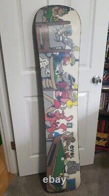 Evol Brad Gross Snowboard Super Rare Vintage Libtech Style