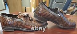FootJoy Loafers VINTAGE SUPER RARE GENUINE ALLIGATOR Sz 9 1/2 C NEW IN BOX MINT