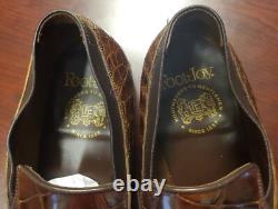 FootJoy Loafers VINTAGE SUPER RARE GENUINE ALLIGATOR Sz 9 1/2 C NEW IN BOX MINT