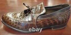 FootJoy Loafers VINTAGE SUPER RARE GENUINE ALLIGATOR Sz 9 1/2 C NEW IN BOX MINT