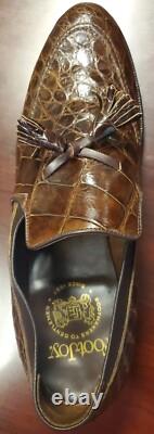 FootJoy Loafers VINTAGE SUPER RARE GENUINE ALLIGATOR Sz 9 1/2 C NEW IN BOX MINT