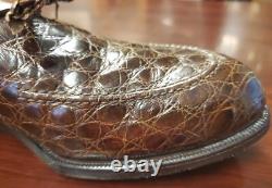 FootJoy Loafers VINTAGE SUPER RARE GENUINE ALLIGATOR Sz 9 1/2 C NEW IN BOX MINT
