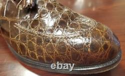 FootJoy Loafers VINTAGE SUPER RARE GENUINE ALLIGATOR Sz 9 1/2 C NEW IN BOX MINT
