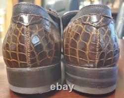 FootJoy Loafers VINTAGE SUPER RARE GENUINE ALLIGATOR Sz 9 1/2 C NEW IN BOX MINT