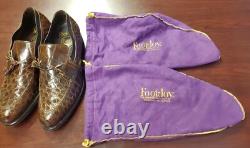 FootJoy Loafers VINTAGE SUPER RARE GENUINE ALLIGATOR Sz 9 1/2 C NEW IN BOX MINT