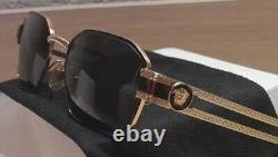 GIANNI VERSACE MOD S69 Col 55M Vintage Sunglasses Mint con! Super Rare