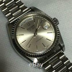 GOOD Vintage Bulova Super Seville Day Men's Watch Rare Collectable Tracking