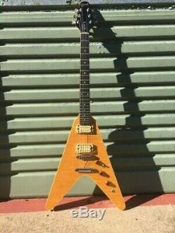 Gibson 1982 Vintage Flying V Natural CMT The V Rare Super Clean