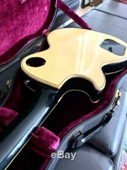 Gibson Vintage 1974 Les Paul Custom Super Rare Tuxedo White Back Model ORIGINAL