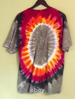 Grateful Dead Liquid Blue Tie Dye Vintage 90's T-Shirt SUPER RARE