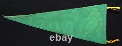 Green Bay Packers Super Rare 1940s Wool Felt Pennant Vintage NFL Football Flag