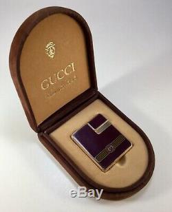 Gucci Vintage MID Century Super Cool Lighter Ultra Rare Boxed Collectible