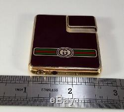 Gucci Vintage MID Century Super Cool Lighter Ultra Rare Boxed Collectible